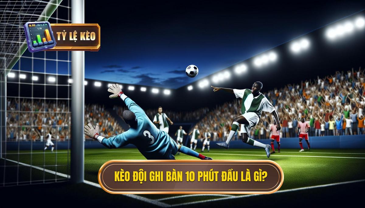Kèo cược đội ghi bàn trong 10 phút đầu là gì