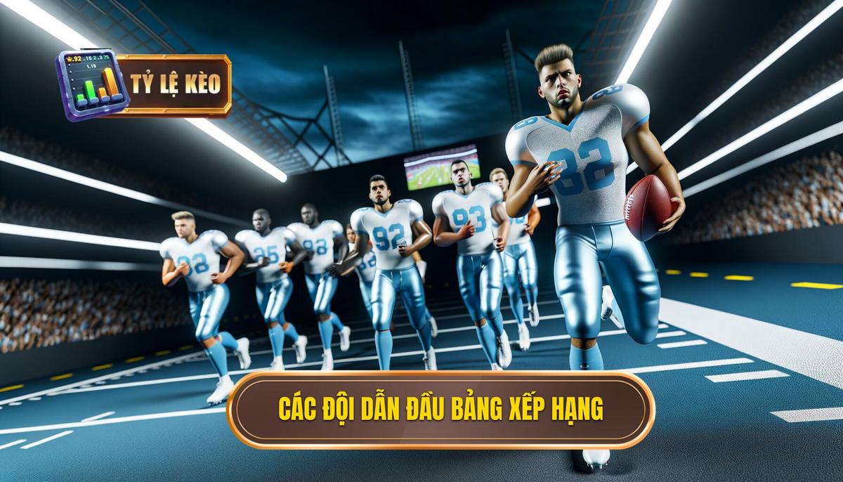 Top đội bóng dẫn đầu bảng xếp hạng