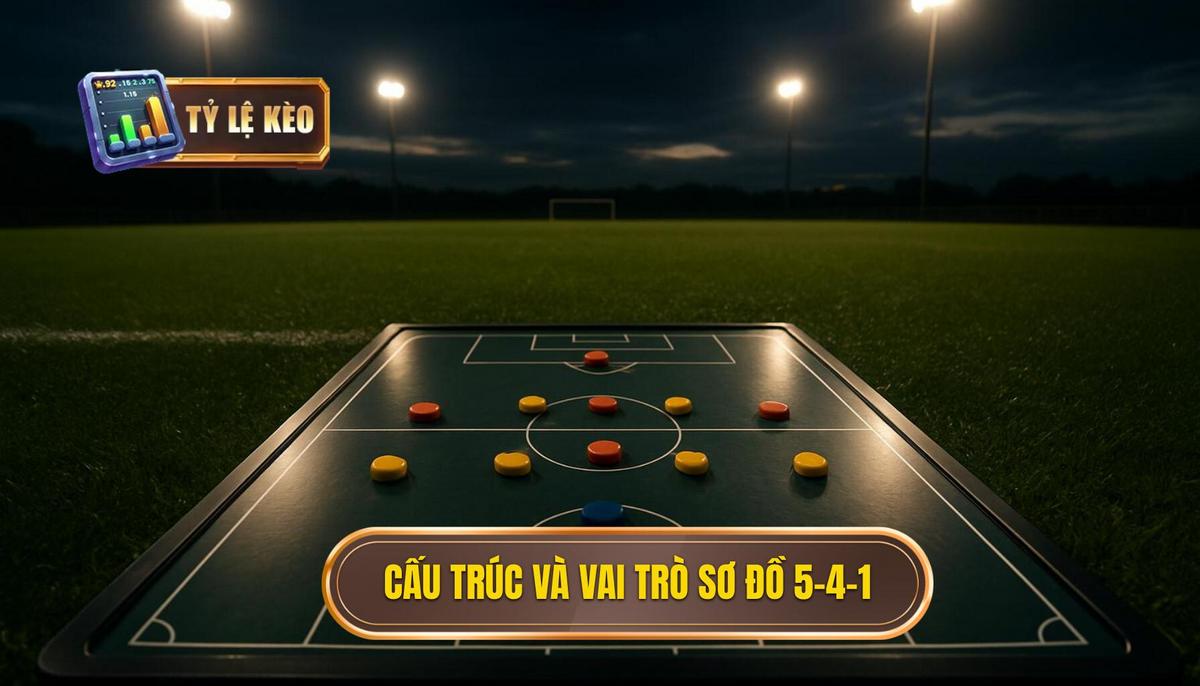 Cấu trúc và Vai trò cốt lõi trong sơ đồ 5-4-1